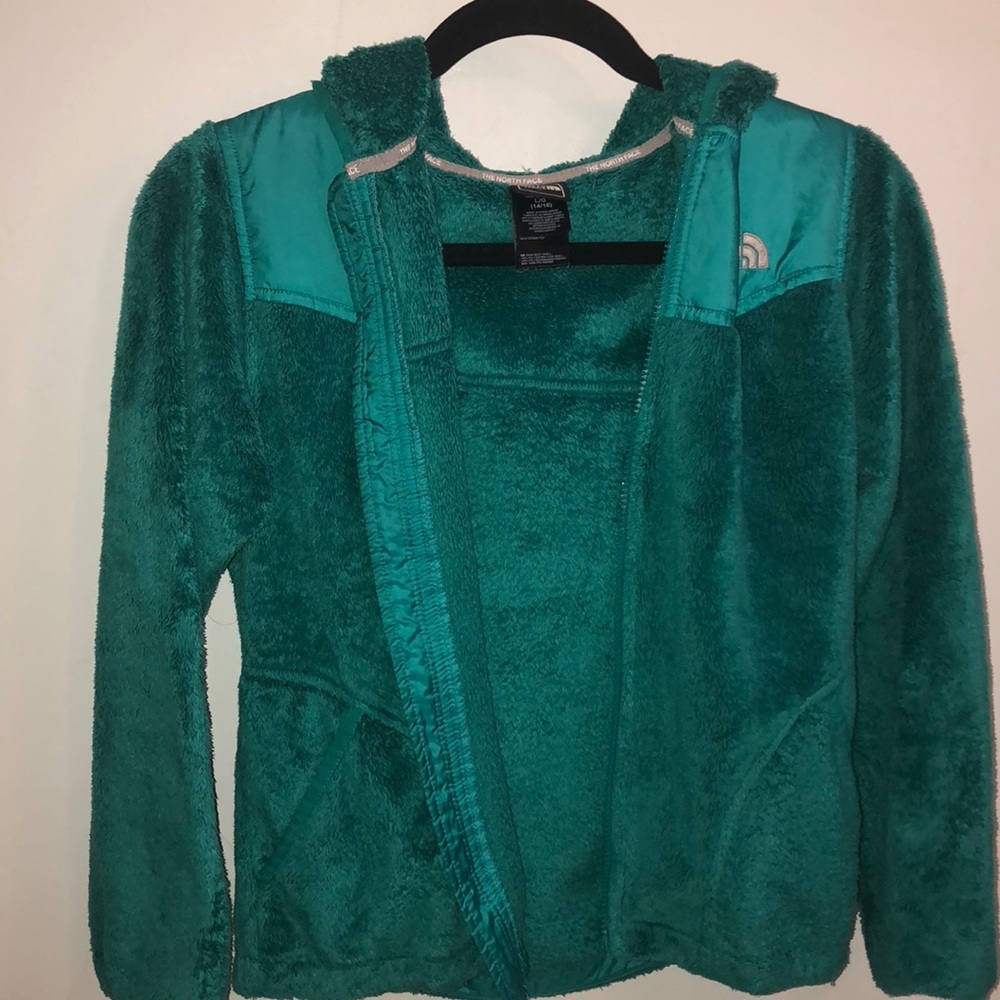 North face hooded jacket